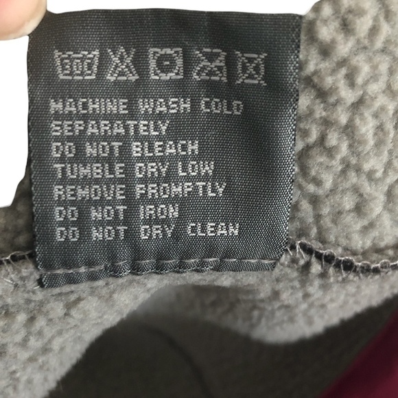 NEW BALANCE Fleece Jacket Women's Size Small Black Pink Ombre Soft Shell  Hood - Picture 8 of 15